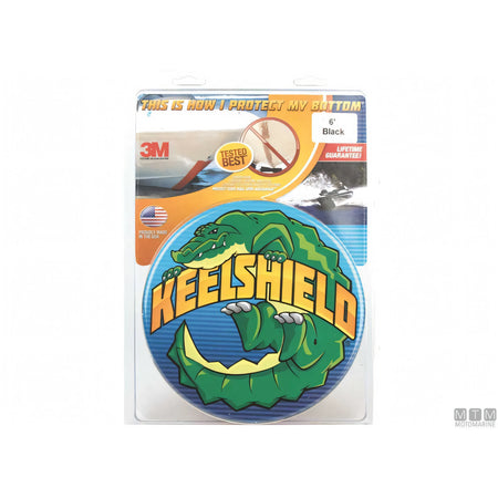 Proteggi chiglia Gator Keelshield 3M adesivo per scafo — 122 cm Nero