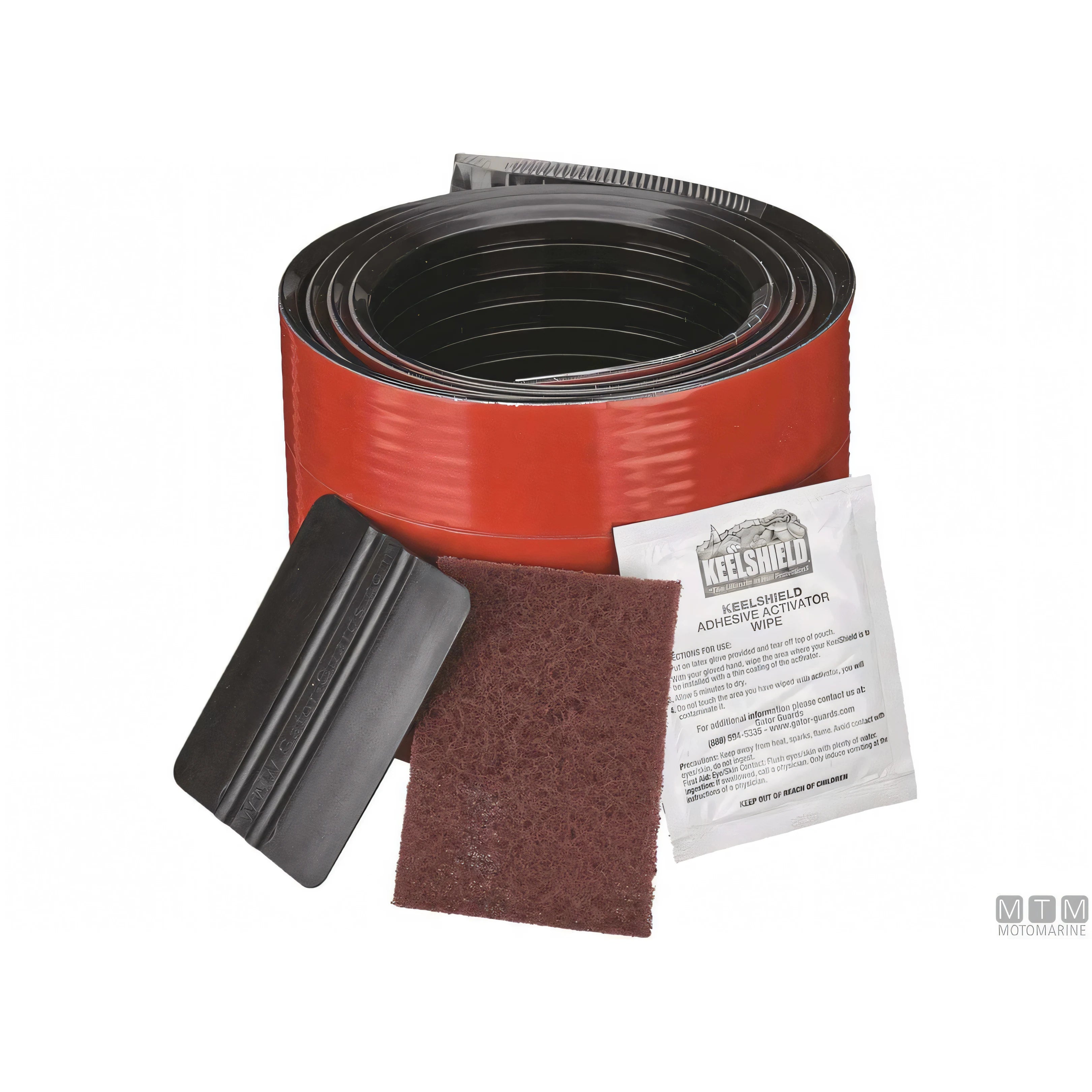 Proteggi chiglia Gator Keelshield 3M adesivo per scafo — 122 cm Nero