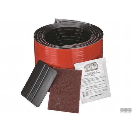 Proteggi chiglia Gator Keelshield 3M adesivo per scafo — 122 cm Nero