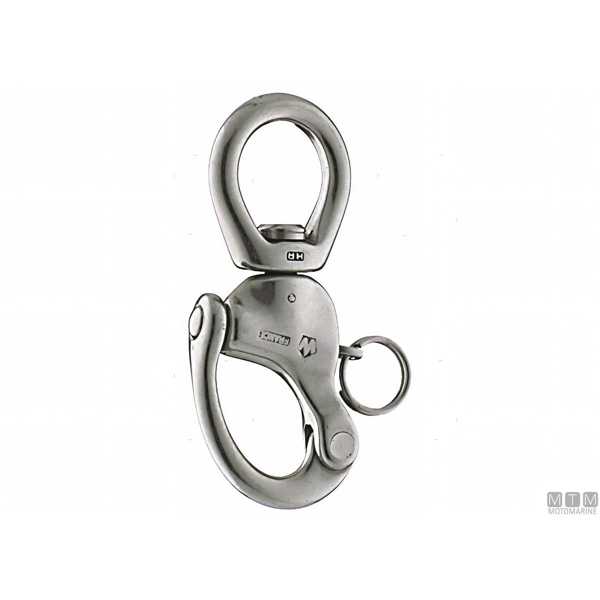 Moschettone Wichard L girevole sgancio rapido acciaio inox — Ø 19 mm
