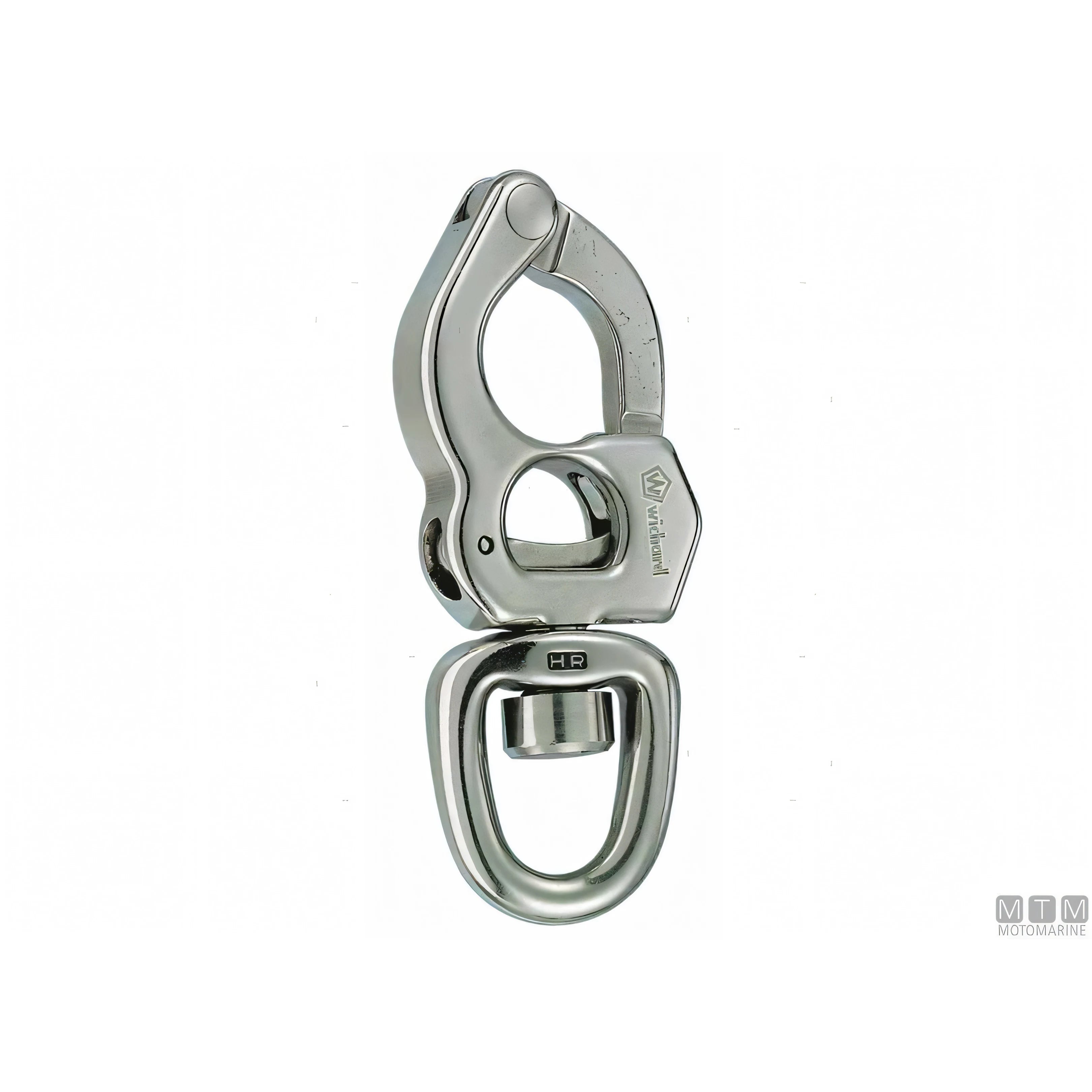 Wichard moschettone sgancio rapido occhio girevole inox — Ø 11 mm
