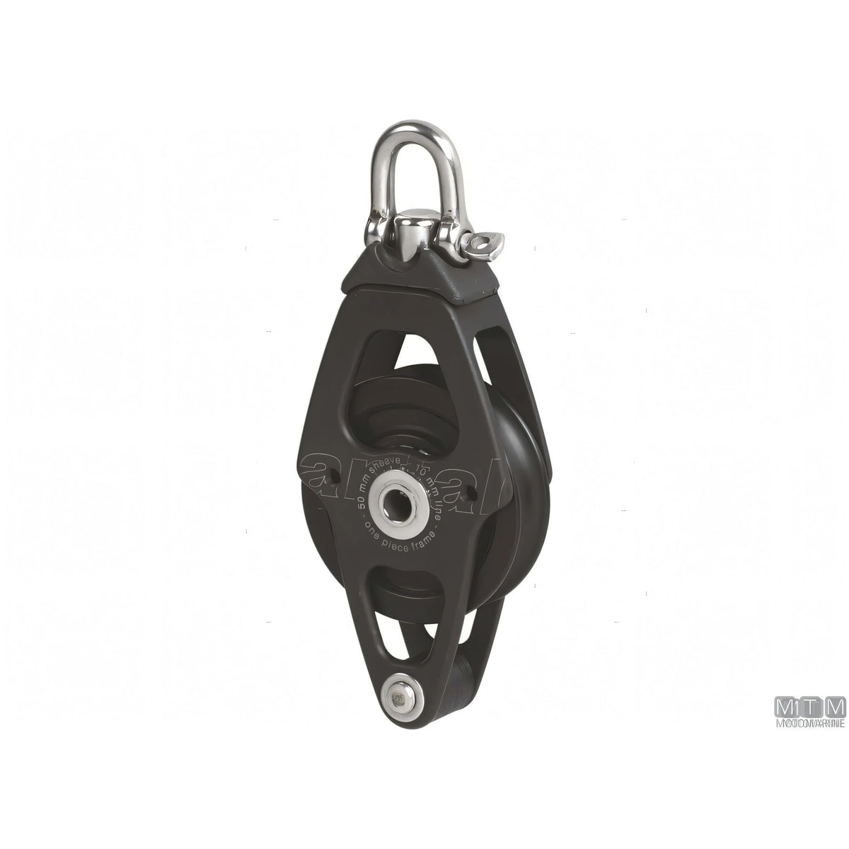 Bozzello Antal puleggia 50 mm cassa alluminio — Singolo con arricavo