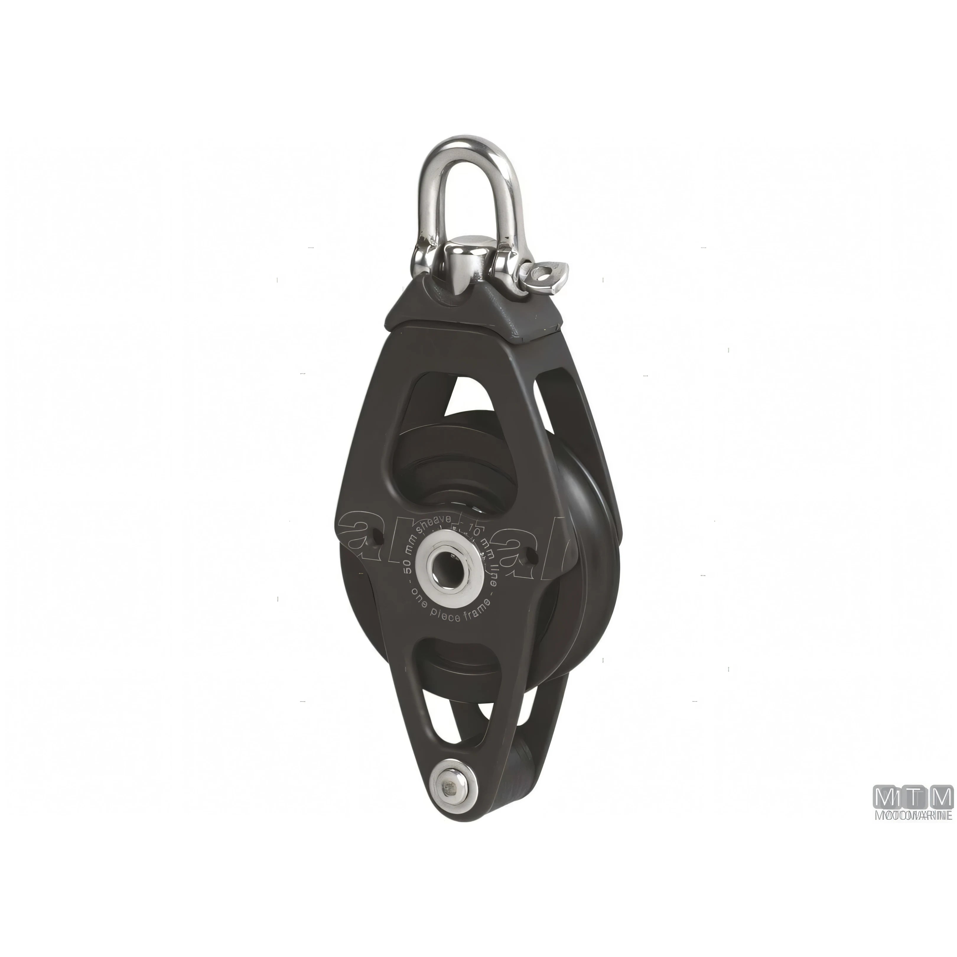 Bozzello Antal puleggia 50 mm cassa alluminio — Singolo con arricavo