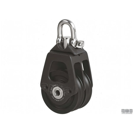 Bozzello Antal puleggia 50 mm cassa alluminio — Doppio