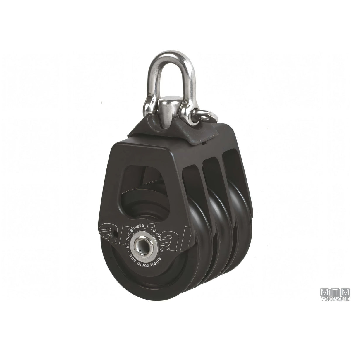 Bozzello Antal puleggia 50 mm cassa alluminio — Triplo
