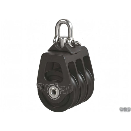Bozzello Antal puleggia 50 mm cassa alluminio — Triplo
