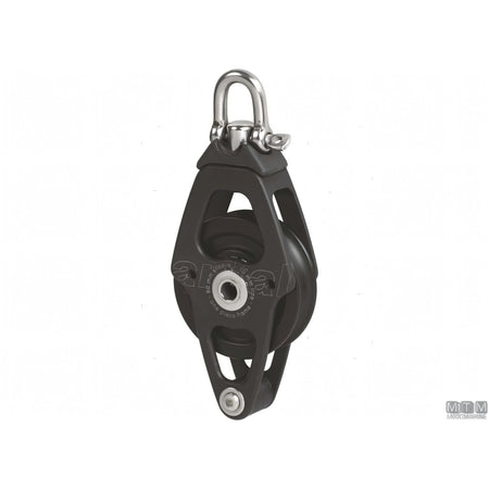 Bozzello Antal puleggia 50 mm cassa alluminio — Singolo con arricavo e strozzascotte