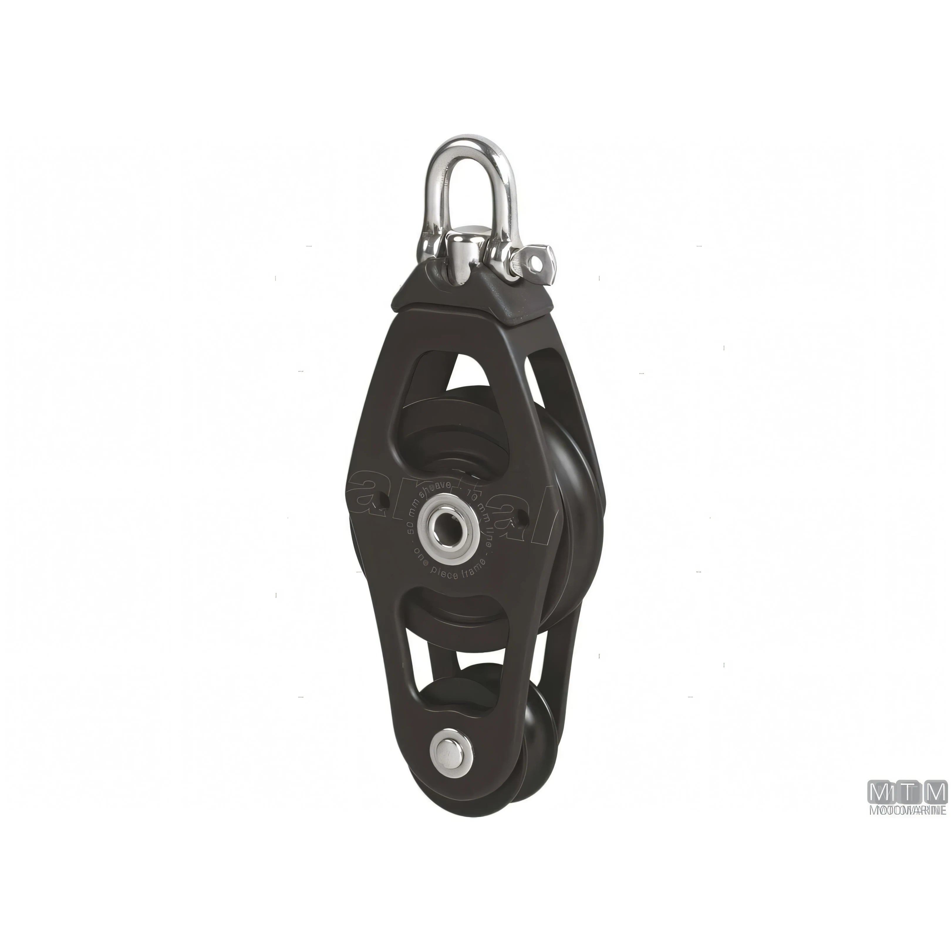 Bozzello Antal puleggia 50 mm cassa alluminio — Violino con strozzascotte