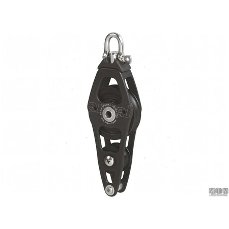 Bozzello Antal puleggia 50 mm cassa alluminio — Violino con arricavo e strozzascotte