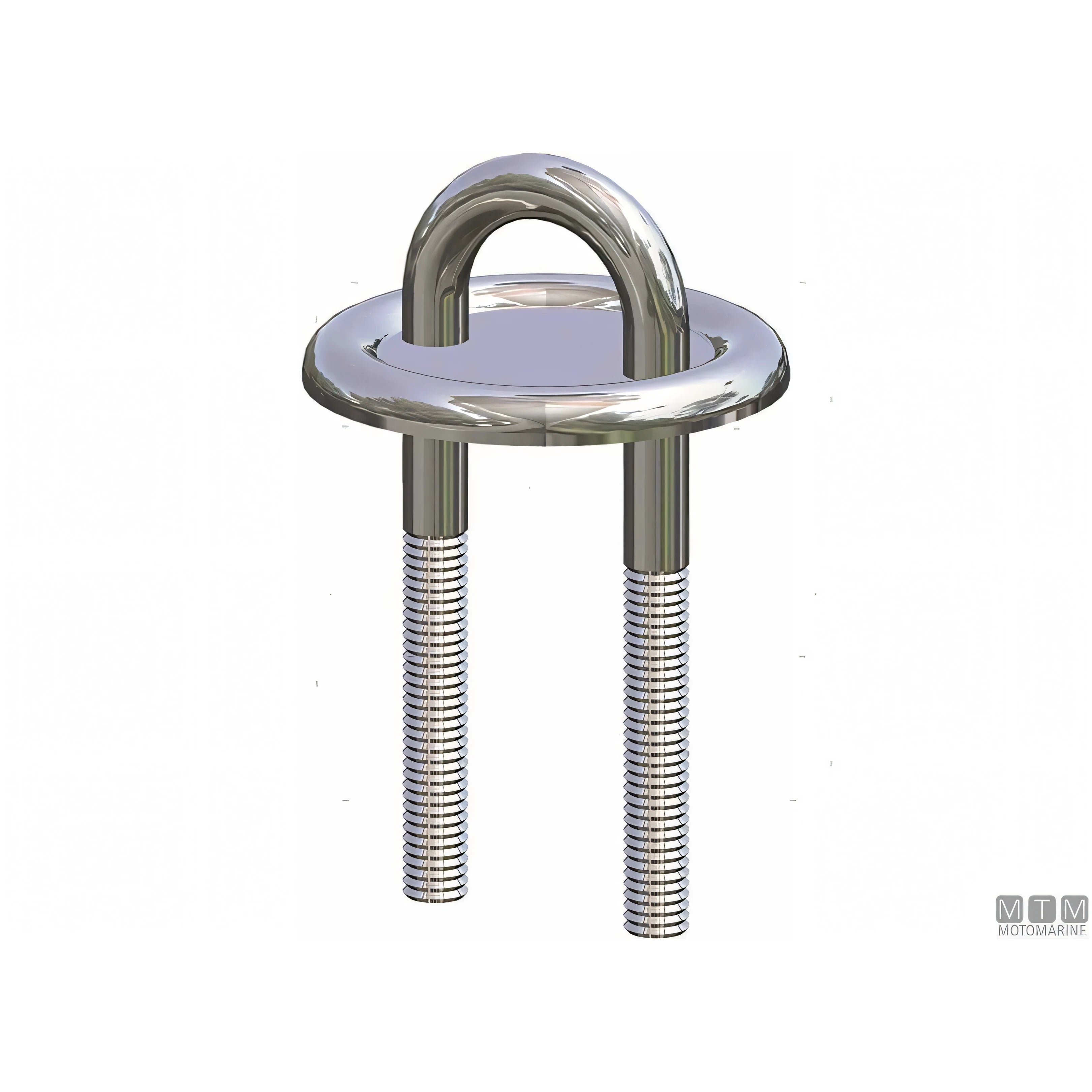 Bozzello Antal puleggia 50 mm cassa alluminio — Su golfare a U