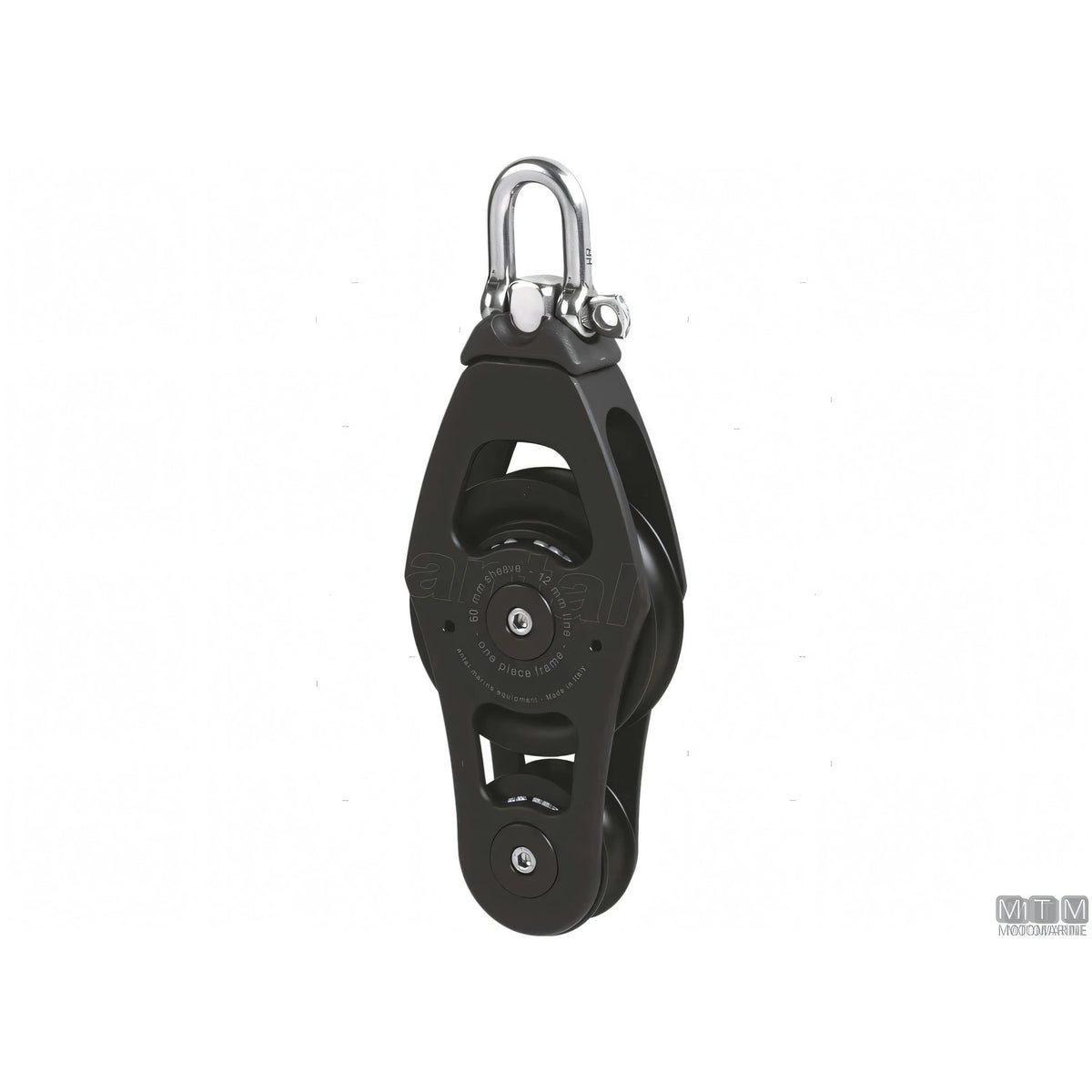 Antal bozzello puleggia 60 mm cassa in alluminio — Violino