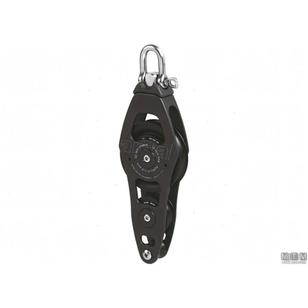 Antal bozzello puleggia 60 mm cassa in alluminio — Violino con arricavo