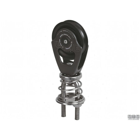 Antal bozzello puleggia 60 mm cassa in alluminio — Su golfare a U