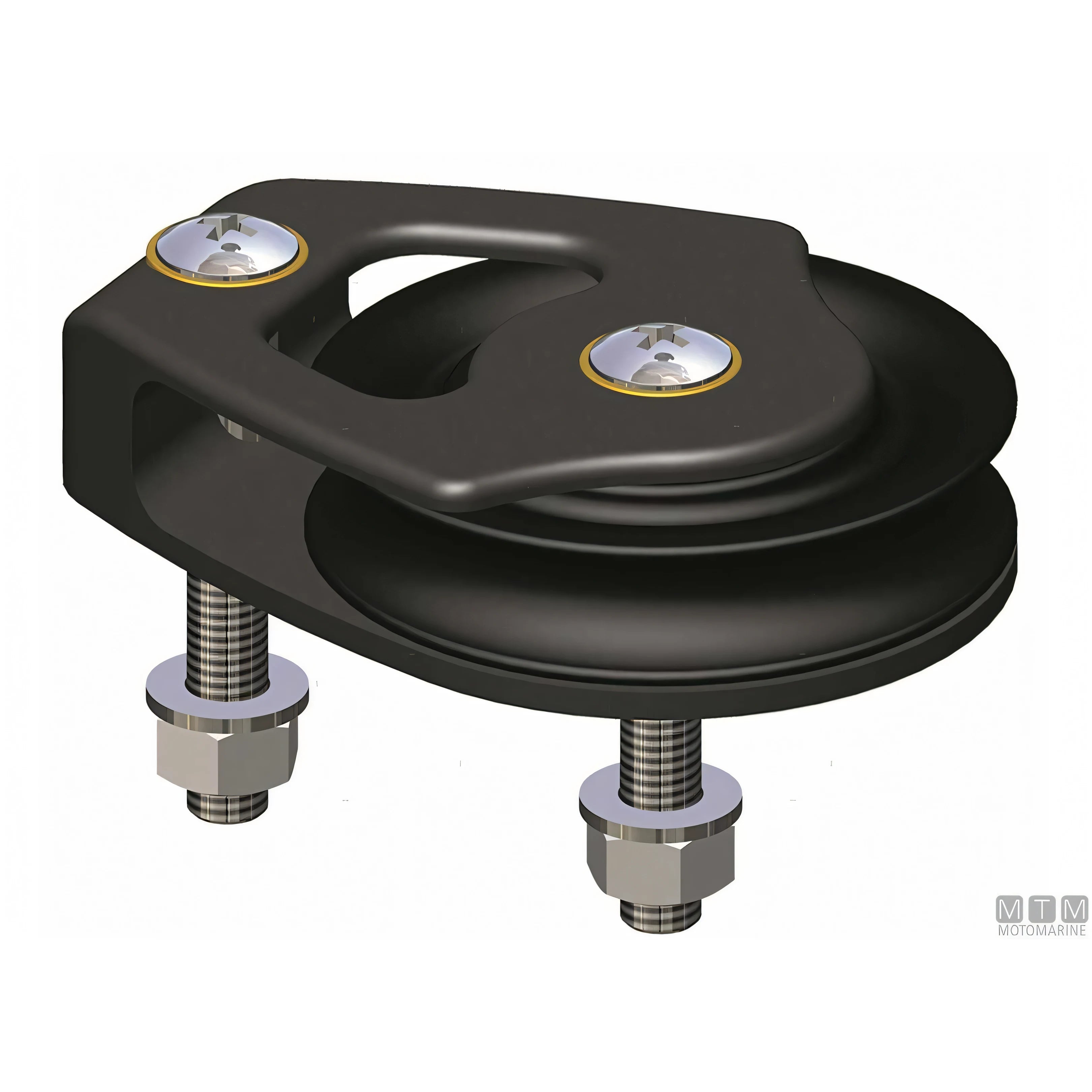 Antal bozzello puleggia 70 mm alluminio — Rinvio singolo