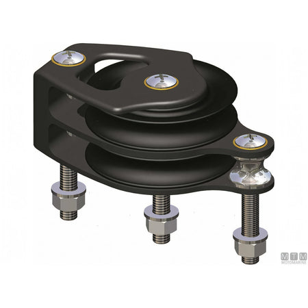 Antal bozzello puleggia 70 mm alluminio — Rinvio doppio