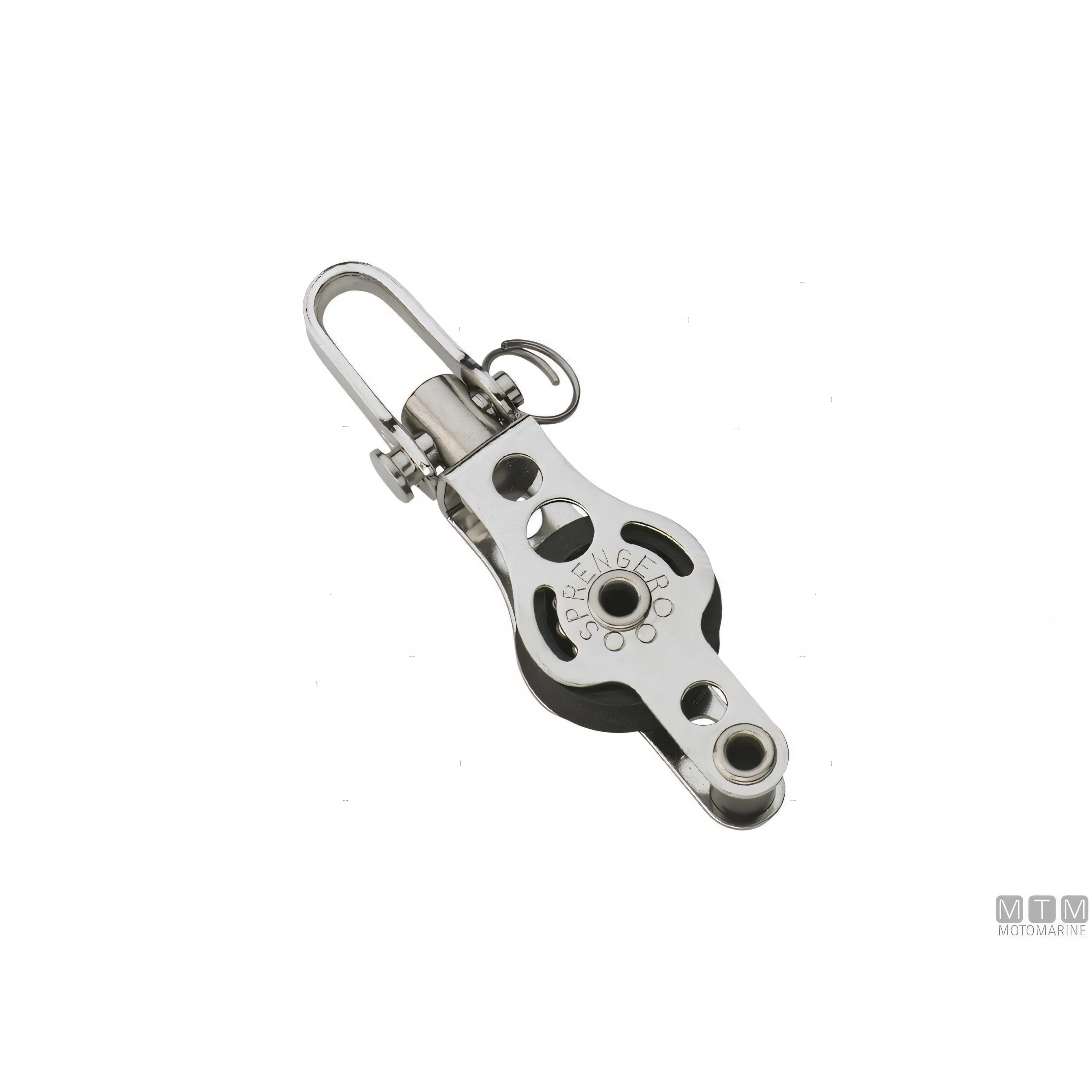 Hermann Sprenger bozzello Micro XS puleggia su sfere D19mm — Singolo girevole con arricavo