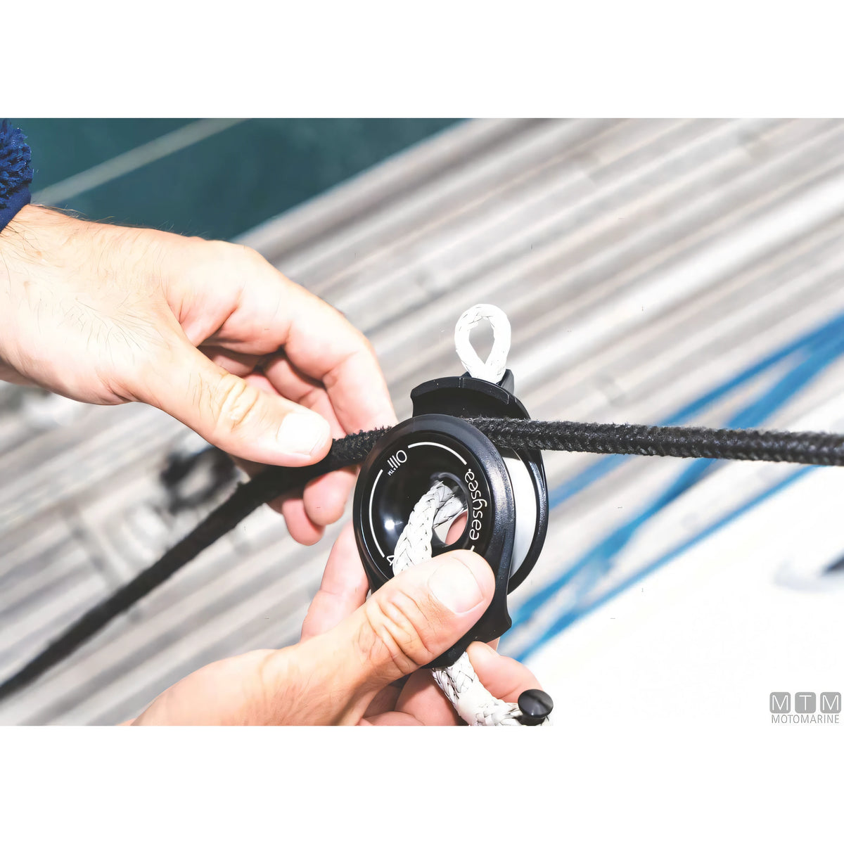 Easysea Olli Block bozzello apribile anti-urto in tecnopolimero — S 40x12 mm