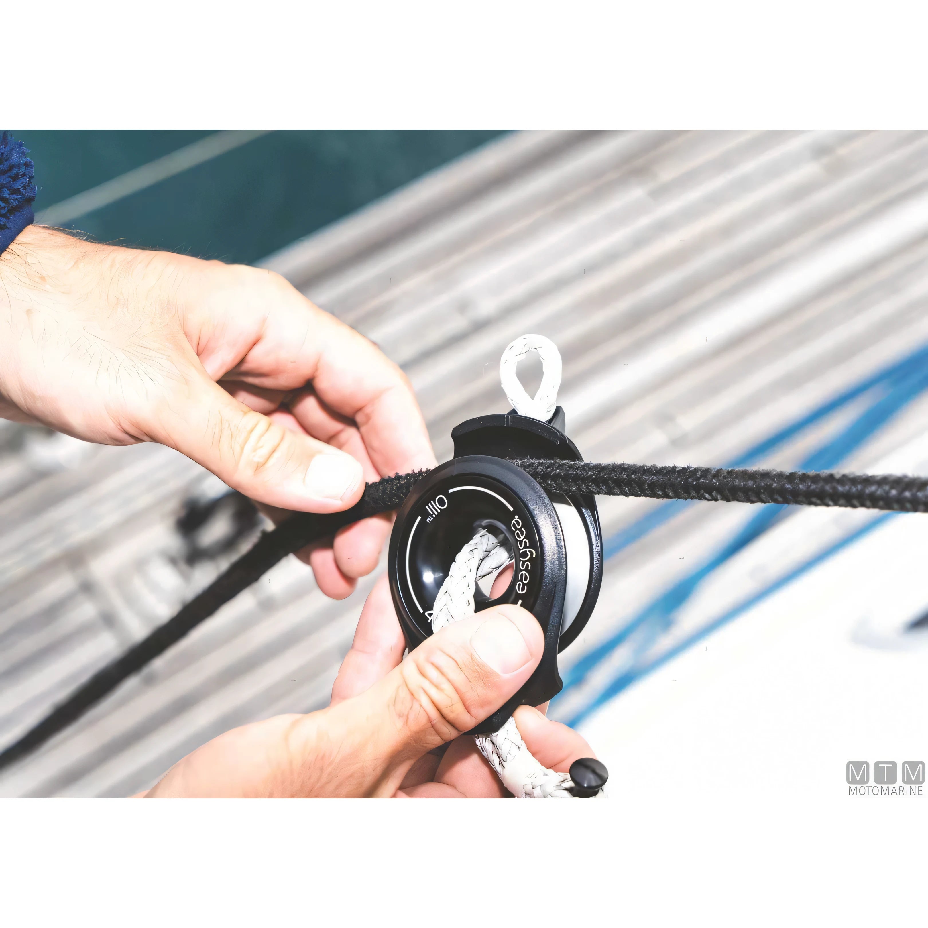 Easysea Olli Block bozzello apribile anti-urto in tecnopolimero — S 40x12 mm