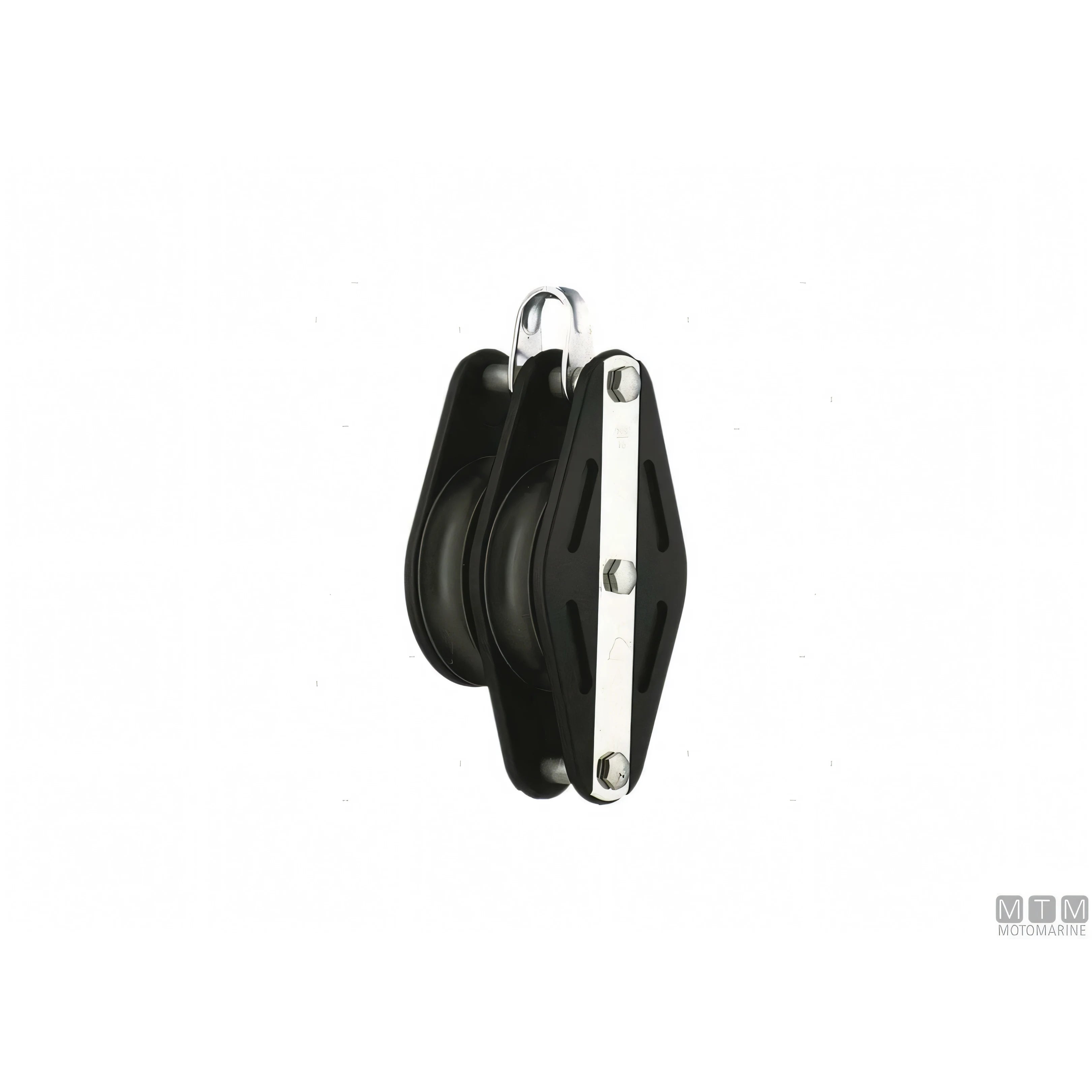Hermann Sprenger bozzello puleggia 70mm — Doppio con arricavo
