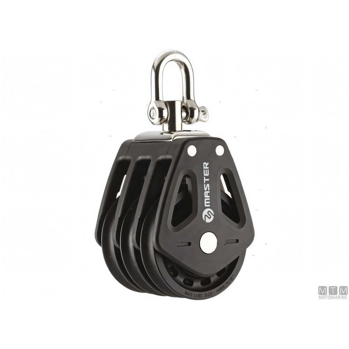 Bozzello Tersma Master puleggia 50mm boccola liscia — Singolo