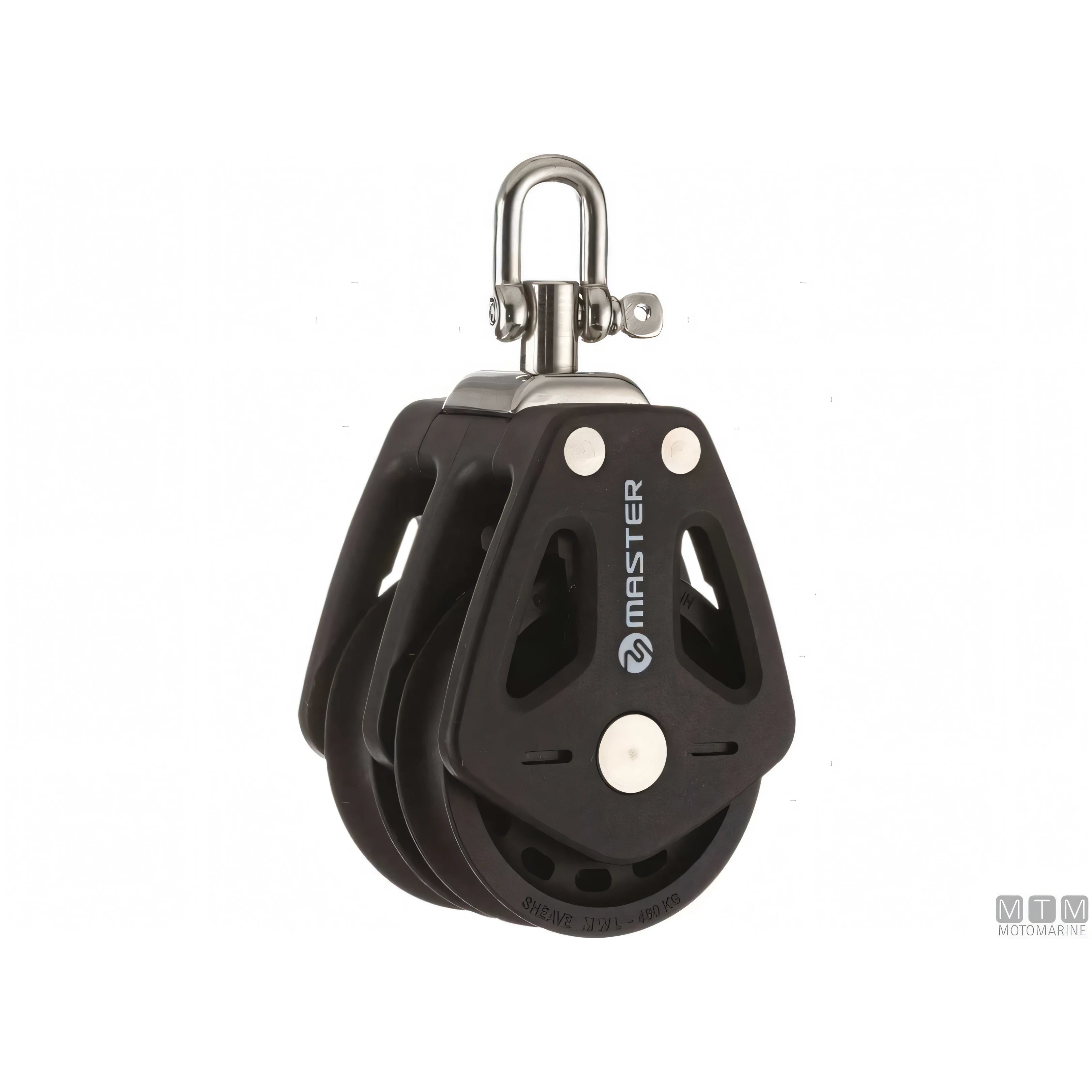 Bozzello Tersma Master puleggia 50mm boccola liscia — Doppio
