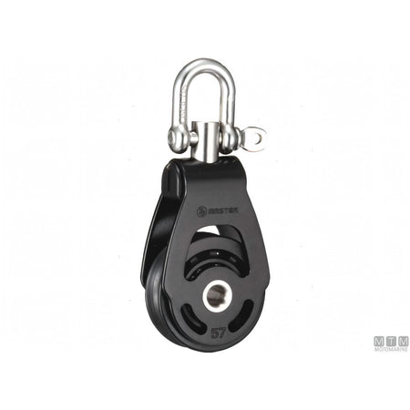 Tersma bozzello Master Hercules alluminio puleggia su sfere — Singolo Ø57mm