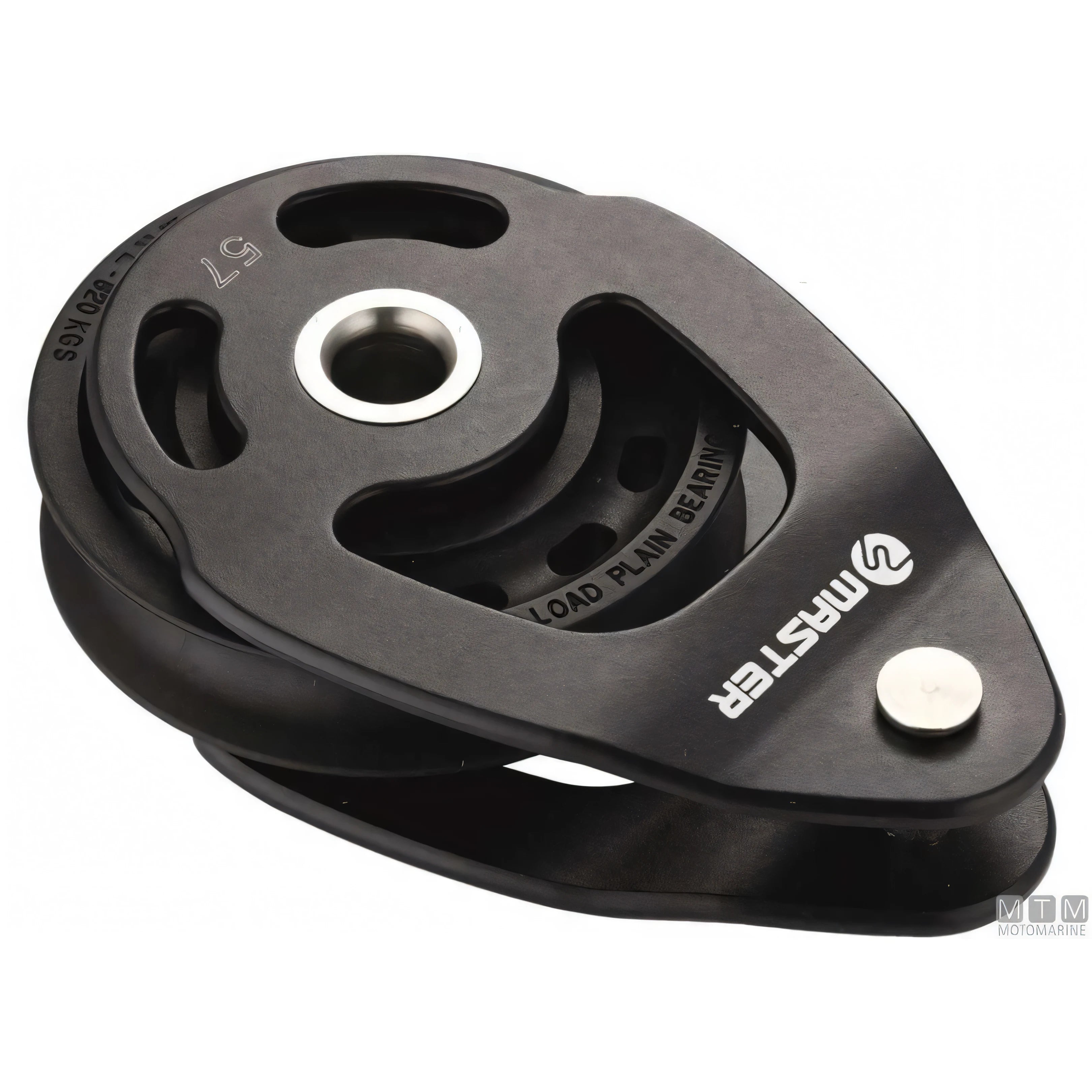 Tersma bozzello Master Hercules alluminio puleggia su sfere — Singolo Ø57mm