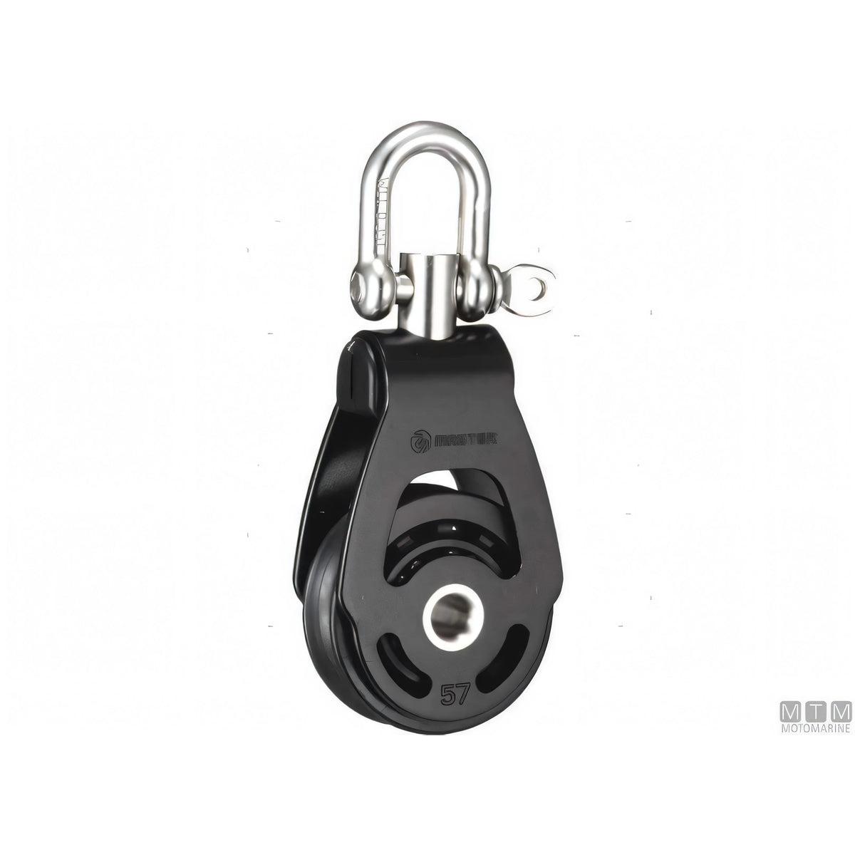 Tersma bozzello Master Hercules alluminio puleggia su sfere — Singolo Ø57mm