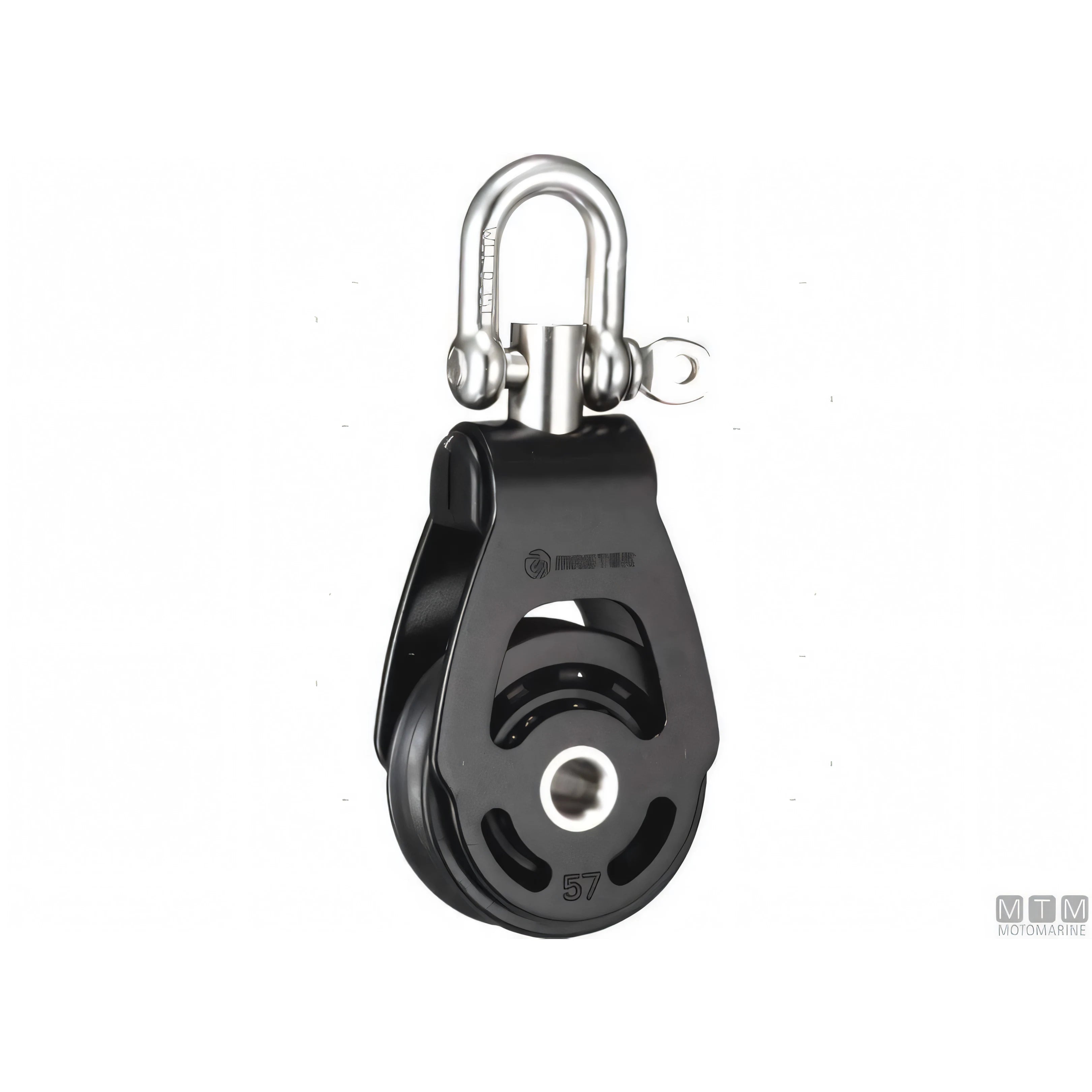 Tersma bozzello Master Hercules alluminio puleggia su sfere — Singolo Ø57mm