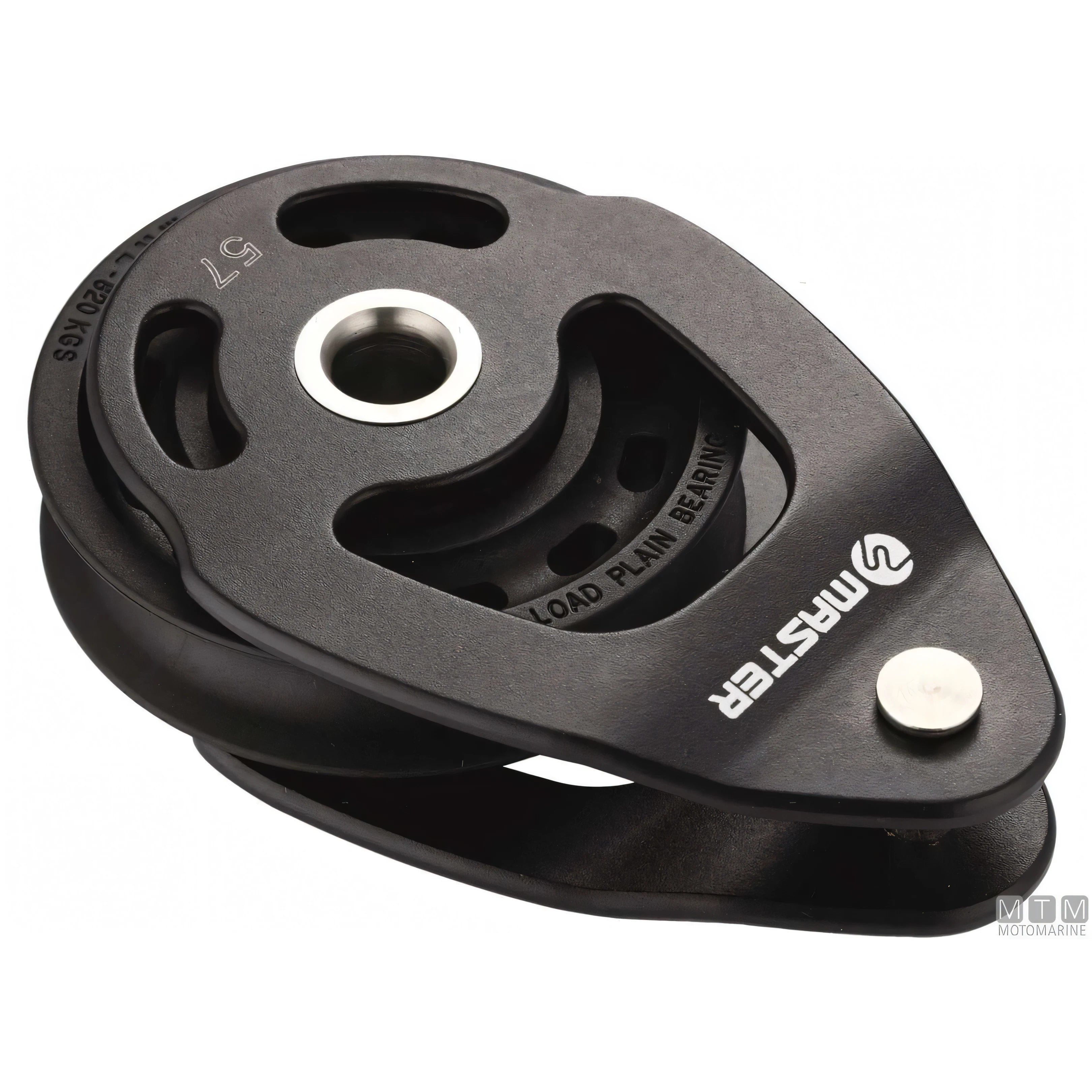 Tersma bozzello Master Hercules alluminio puleggia su sfere — Piede albero Ø57mm