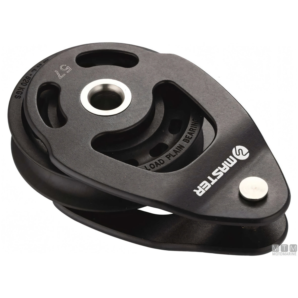 Tersma bozzello Master Hercules alluminio puleggia su sfere — Piede albero Ø75mm
