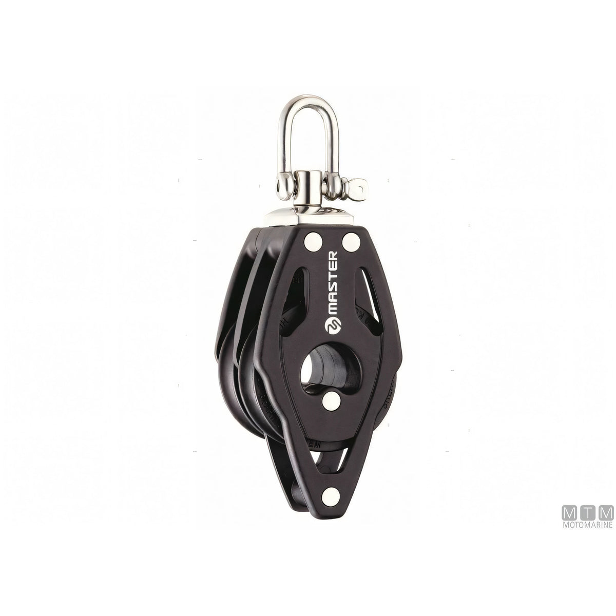 Tersma bozzello Master puleggia composito su sfere 40mm — Doppio con arricavo