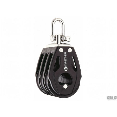 Tersma bozzello Master puleggia composito su sfere 40mm — Triplo