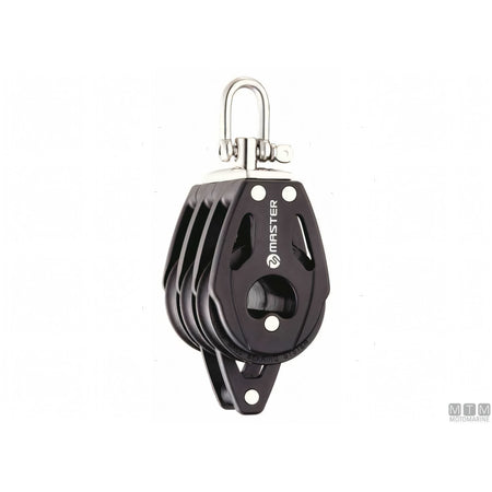 Tersma bozzello Master puleggia composito su sfere 40mm — Triplo con arricavo