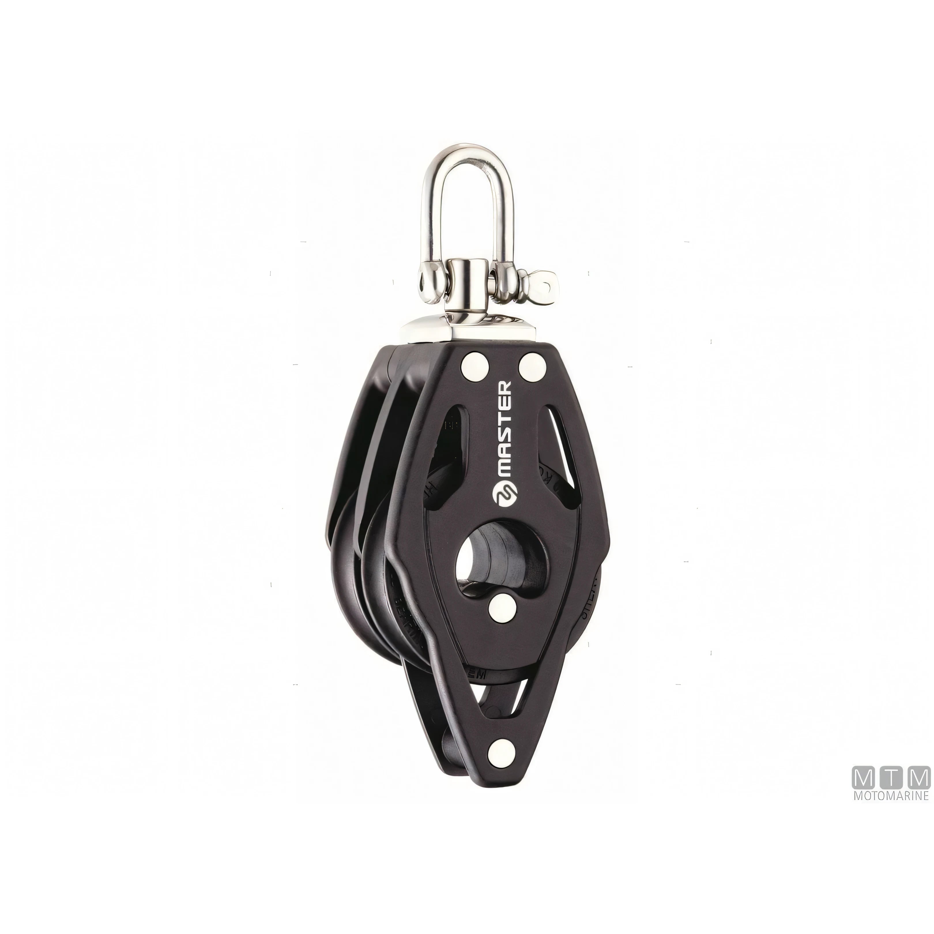 Tersma bozzello Master puleggia su sfere 57mm composito — Doppio con arricavo