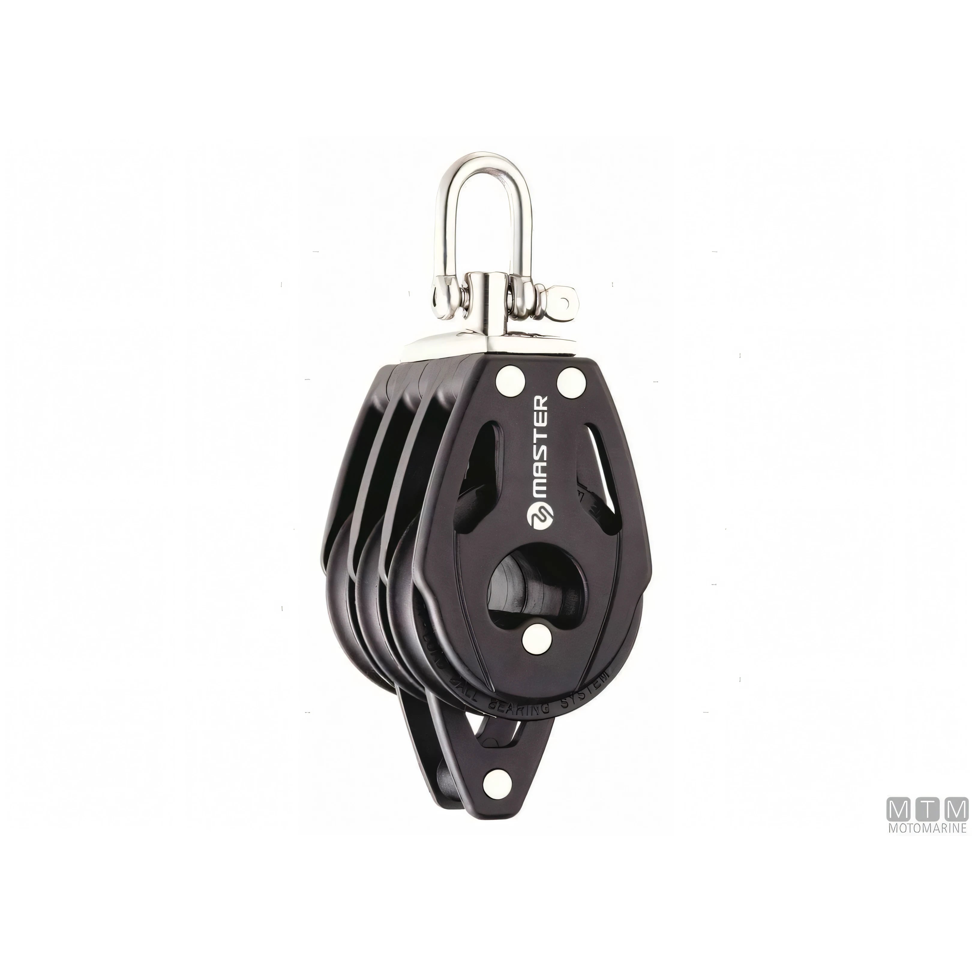 Tersma bozzello Master puleggia su sfere 57mm composito — Triplo con arricavo