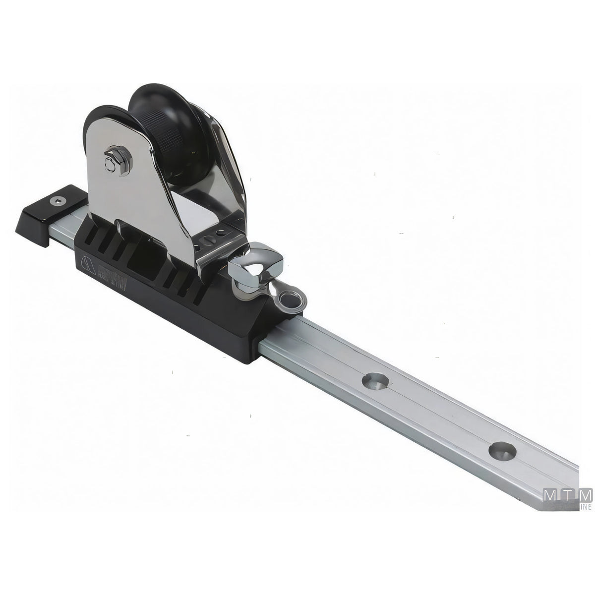 Antal carrello e rotaia genoa 40x8 mm alluminio anodizzato — Carrello