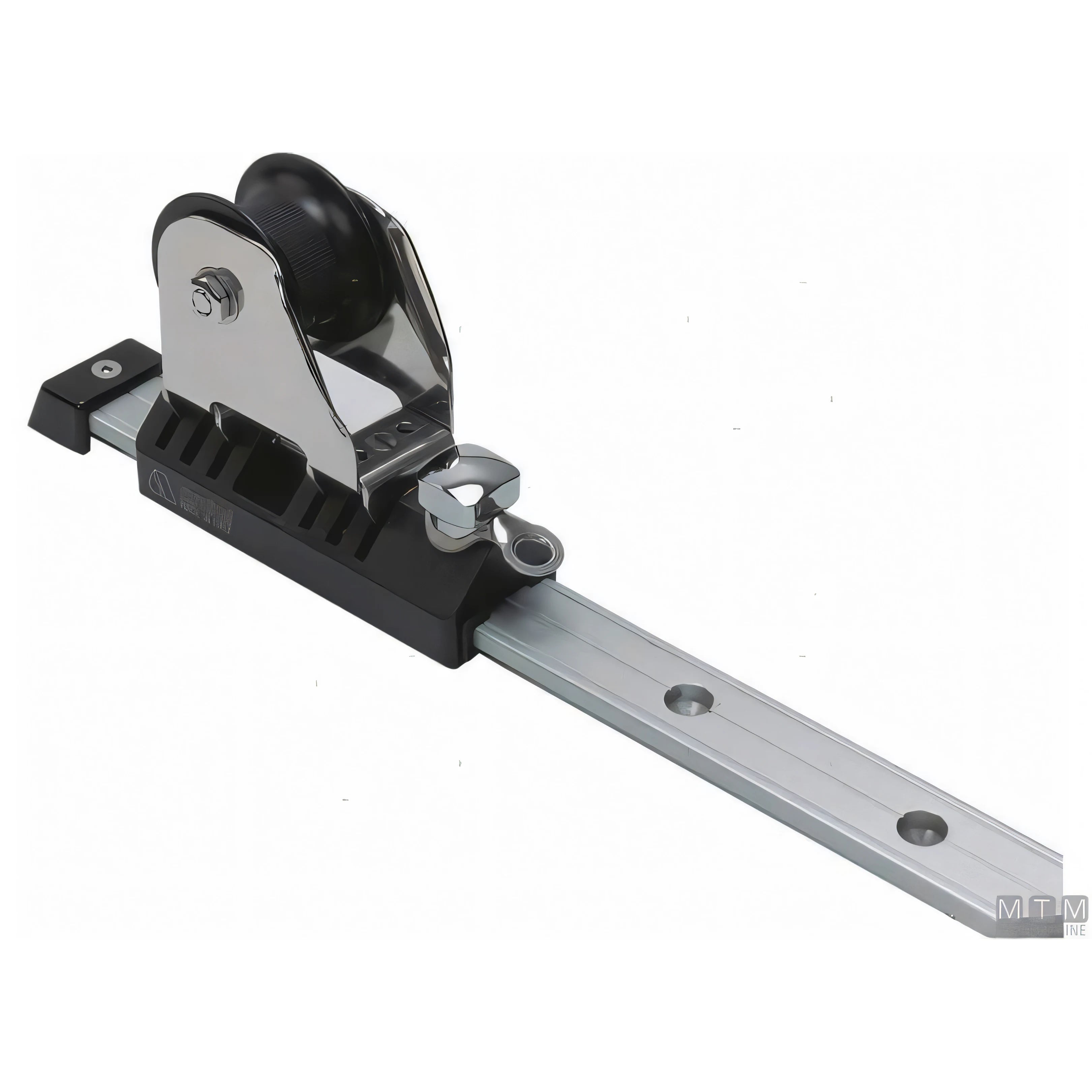 Antal carrello e rotaia genoa 40x8 mm alluminio anodizzato — Carrello