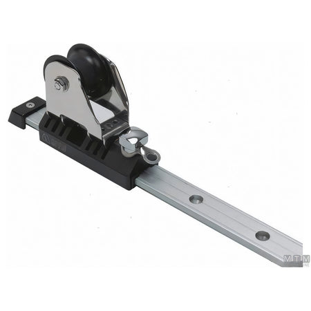 Antal carrello e rotaia genoa 40x8 mm alluminio anodizzato — Carrello