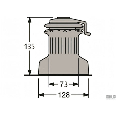 Winch Antal Self-Tailing XT — XT30.2 - Power 7/28