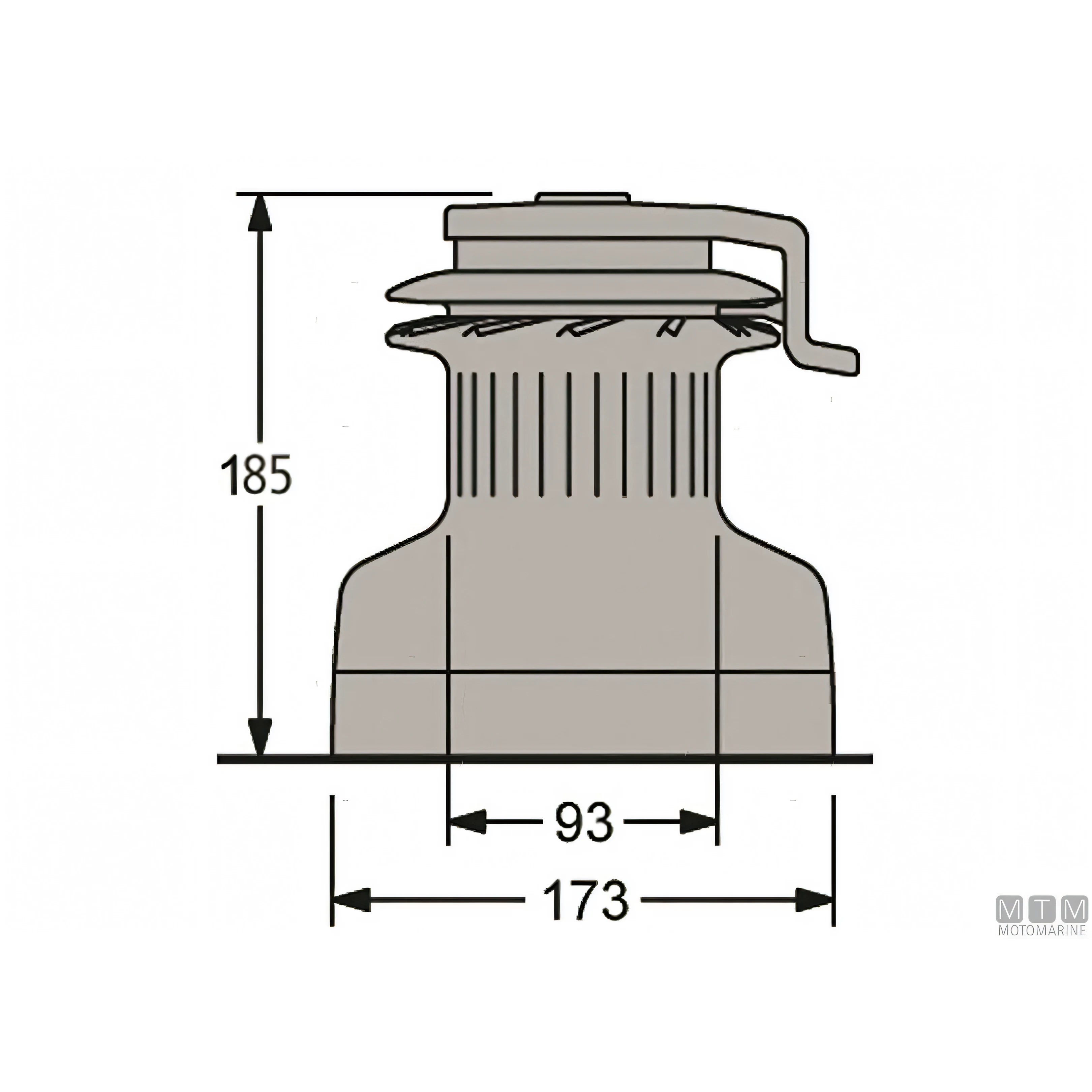 Winch Antal Self-Tailing XT — XT44