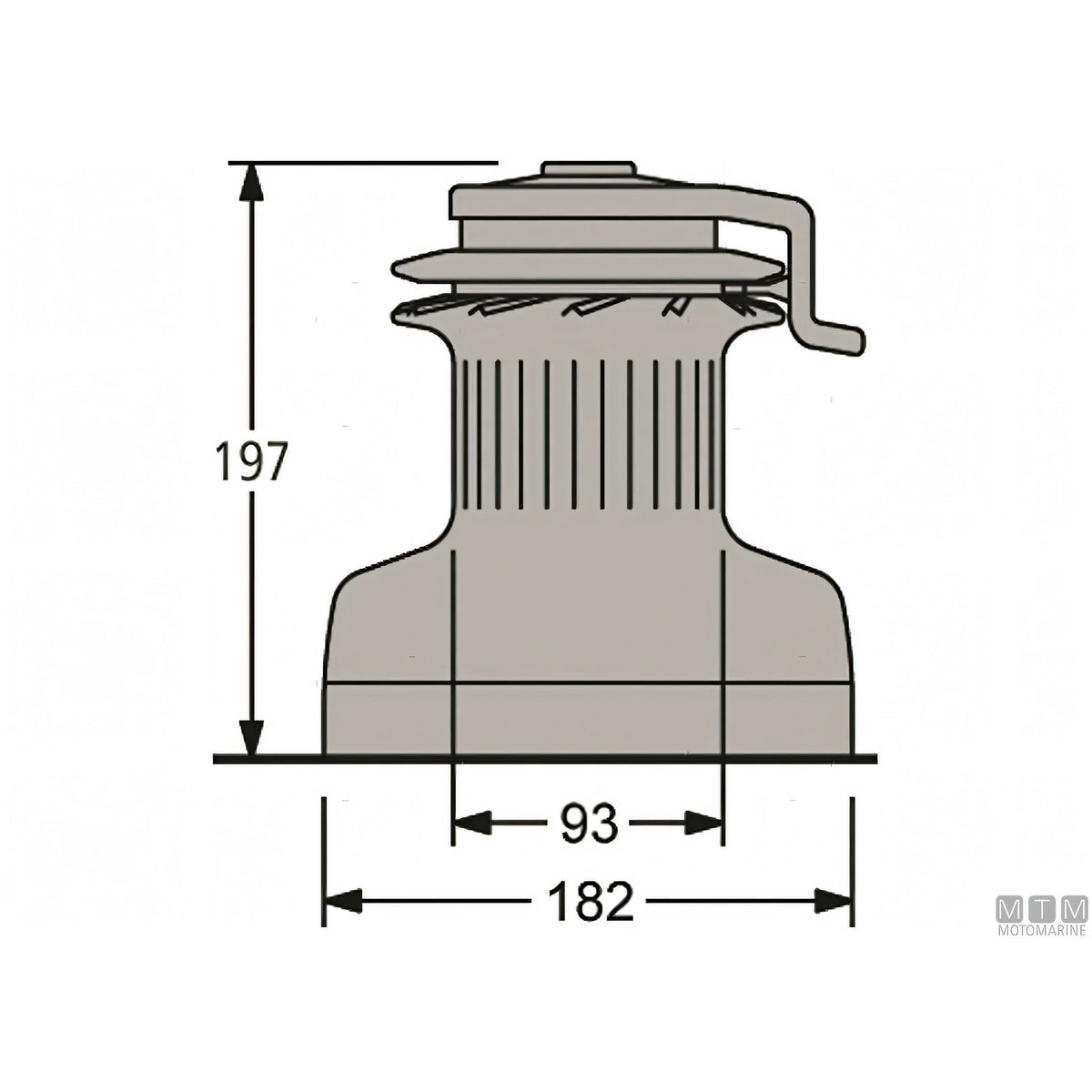 Winch Antal Self-Tailing XT — XT48