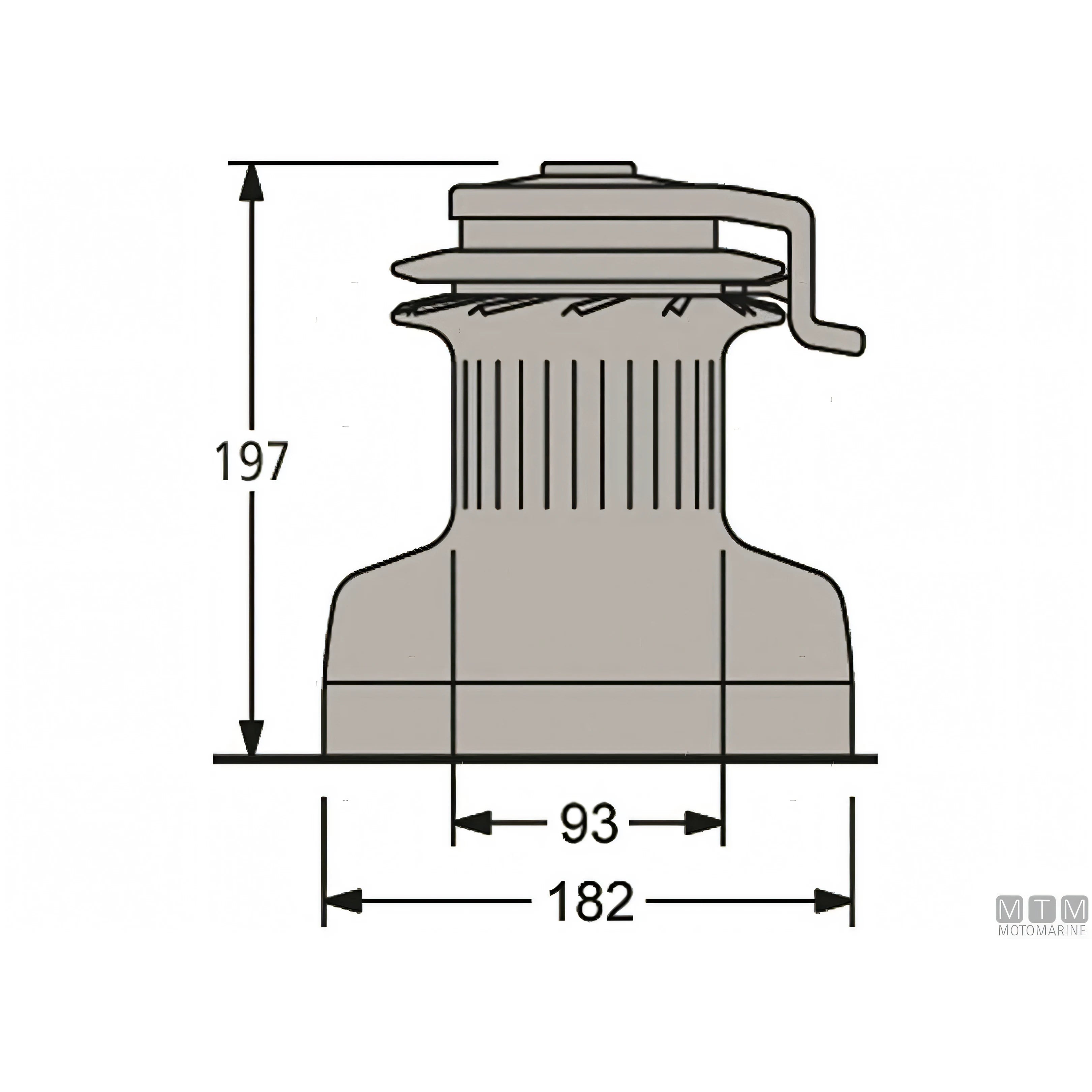 Winch Antal Self-Tailing XT — XT48