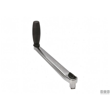 Manovella Antal Chrome per winch, corpo cromato — Single-Grip