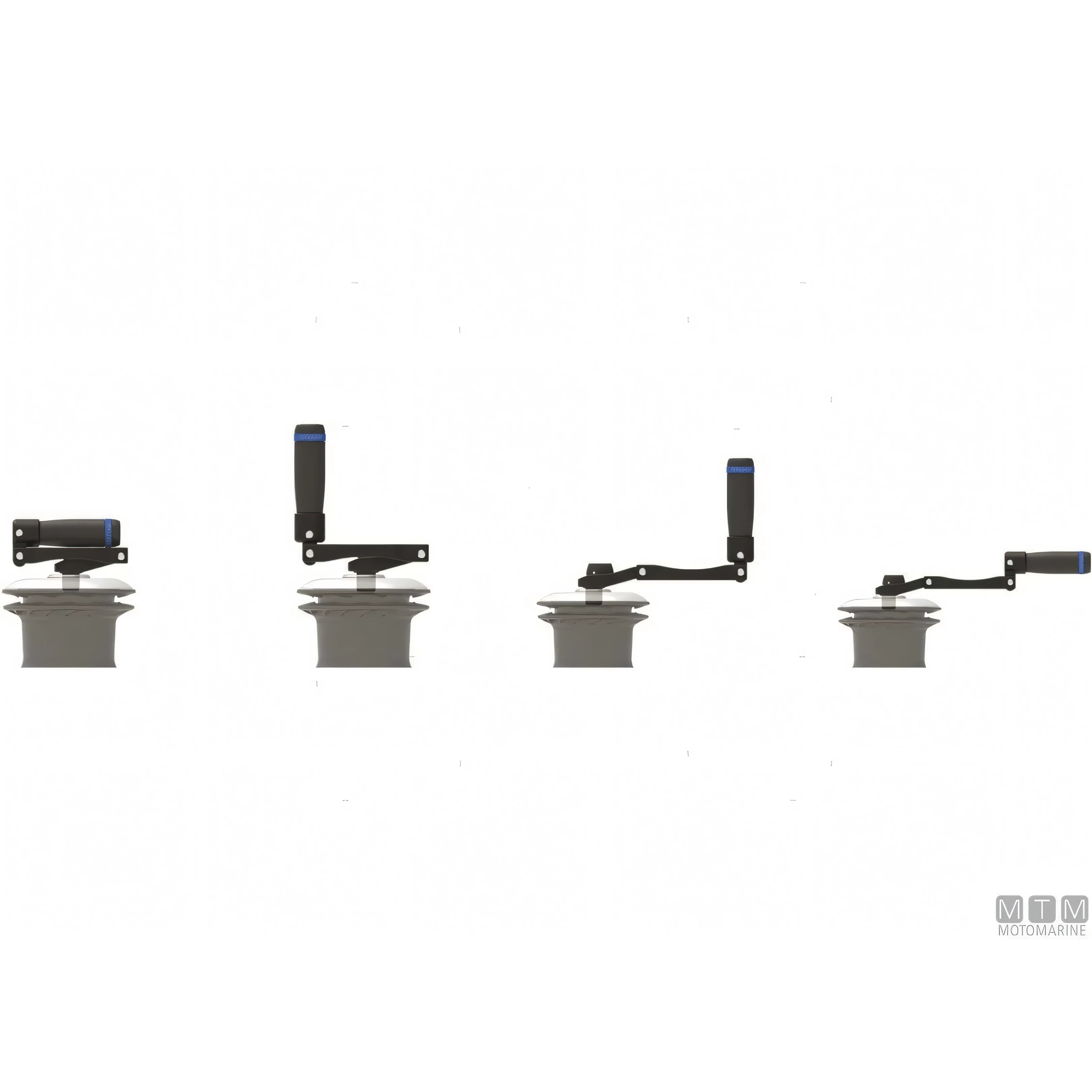 Manovella pieghevole Easysea Flipper in alluminio per verricello — Flipper 8