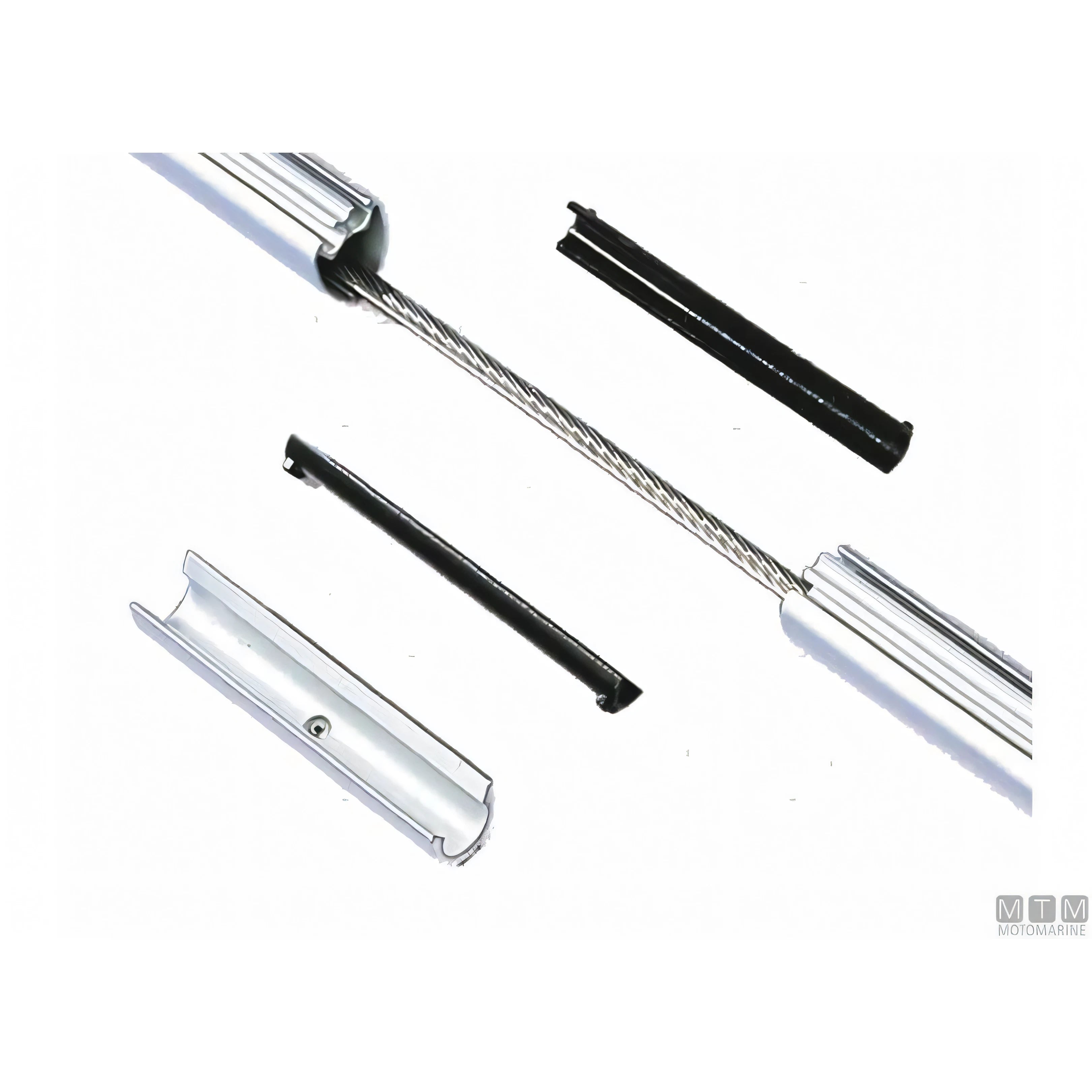 Bamar ricambio avvolgifiocco profilo alluminio — Profilo inferitore - C0