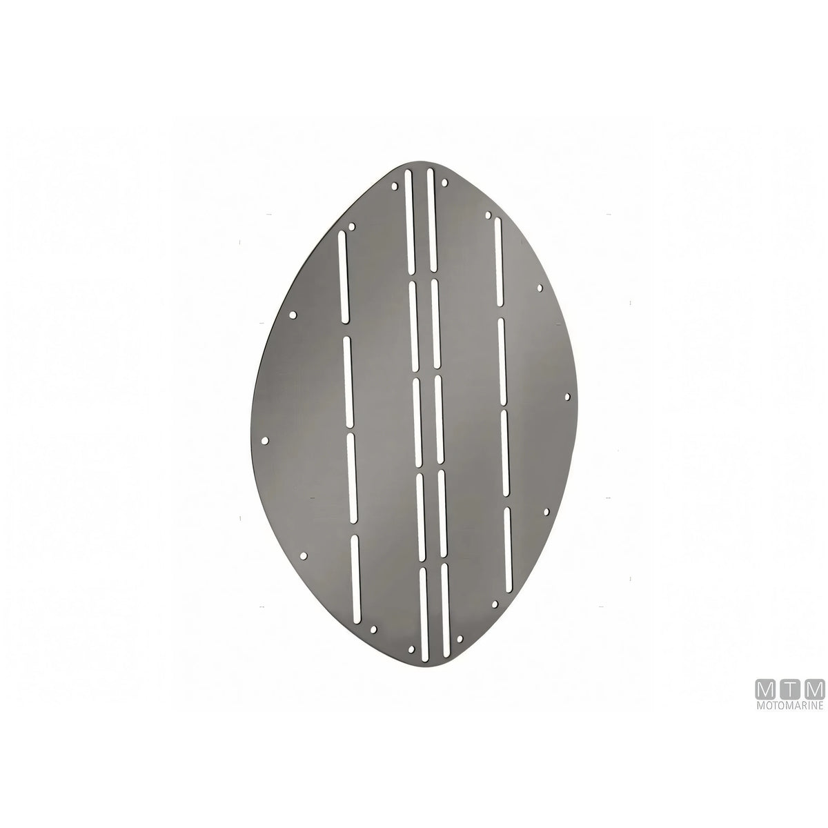 Paraprua Triangolare Sagomabile in Acciaio Inox 35 x 34,5 cm — Elittico