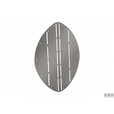 Paraprua Triangolare Sagomabile in Acciaio Inox 35 x 34,5 cm — Elittico