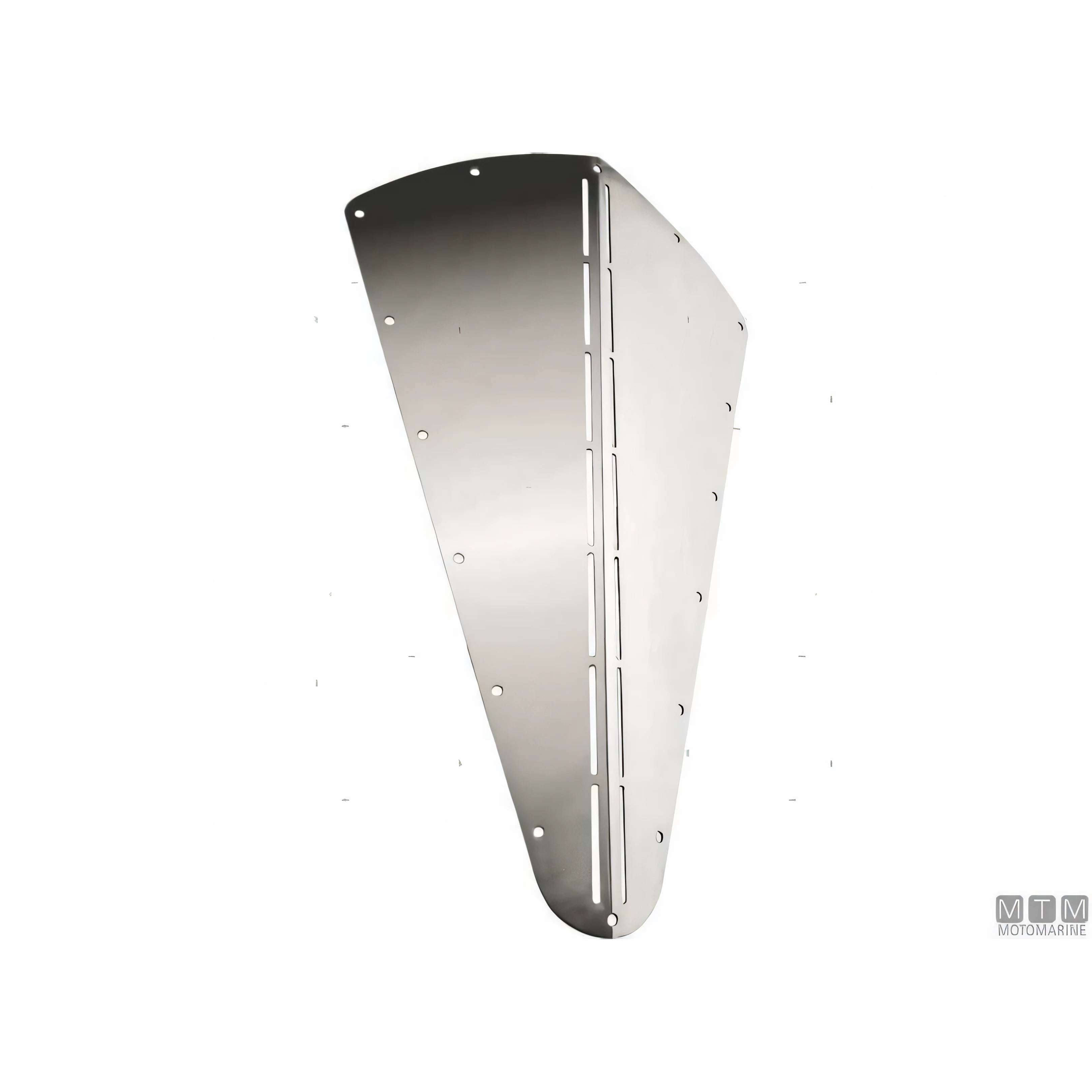 Paraprua Triangolare Sagomabile in Acciaio Inox 35 x 34,5 cm — Elittico