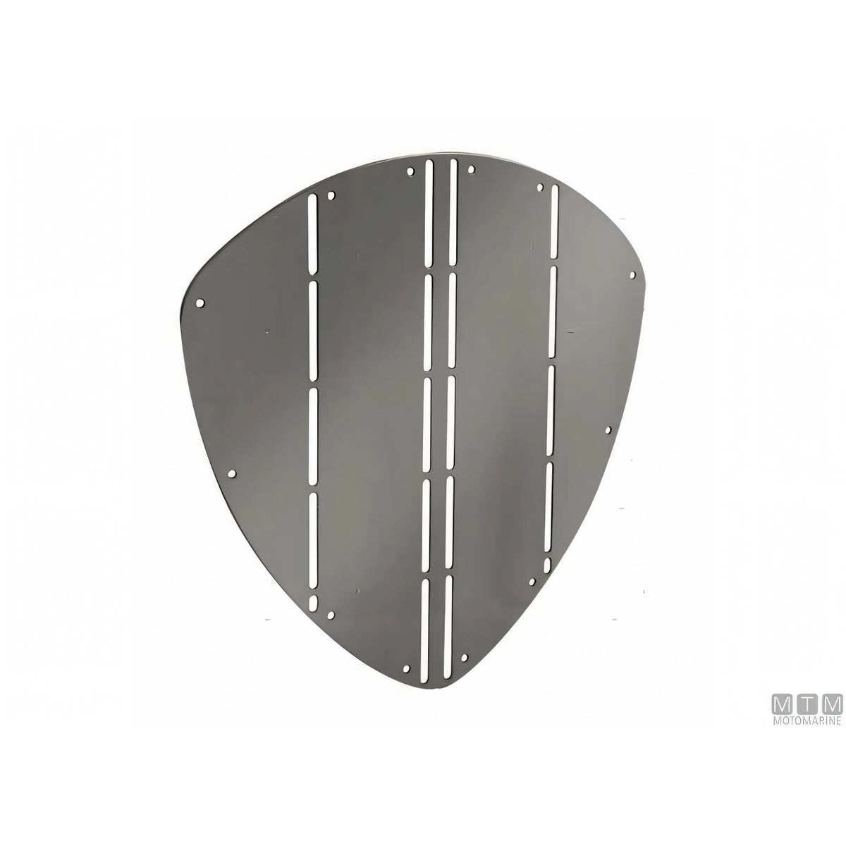 Paraprua Triangolare Sagomabile in Acciaio Inox 35 x 34,5 cm — Elittico